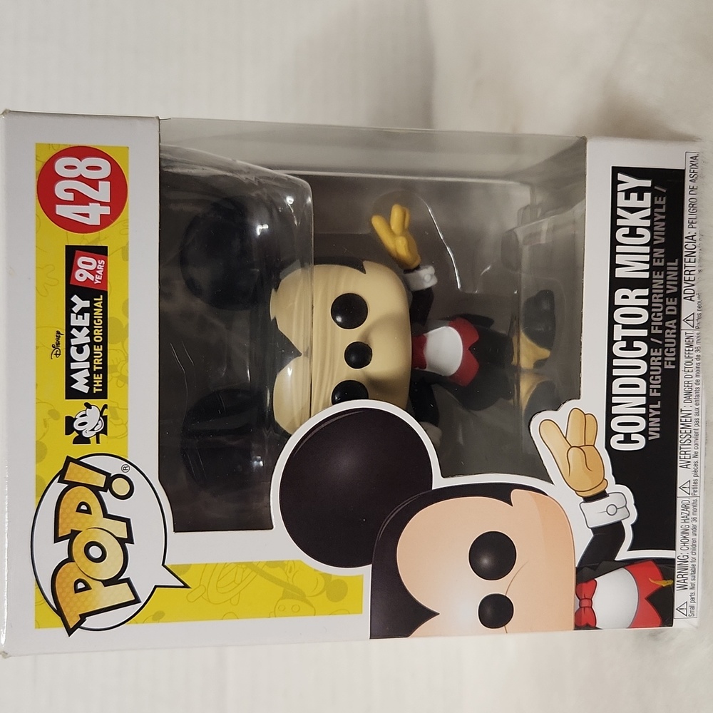 Funko.Conductor Mickey Mouse Pop Figure. #428